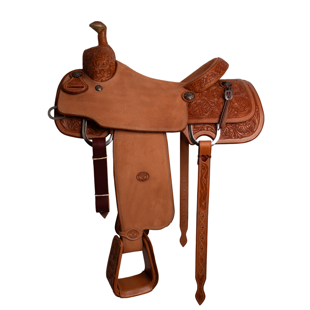 Saddle 15.5 MTM 3/4 Tooled