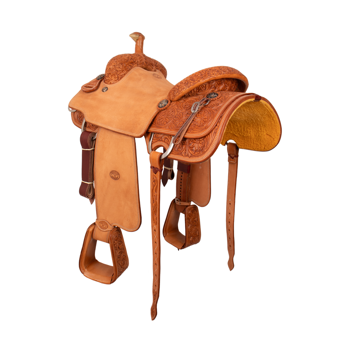 Saddle 15.5 MTM 3/4 Tooled