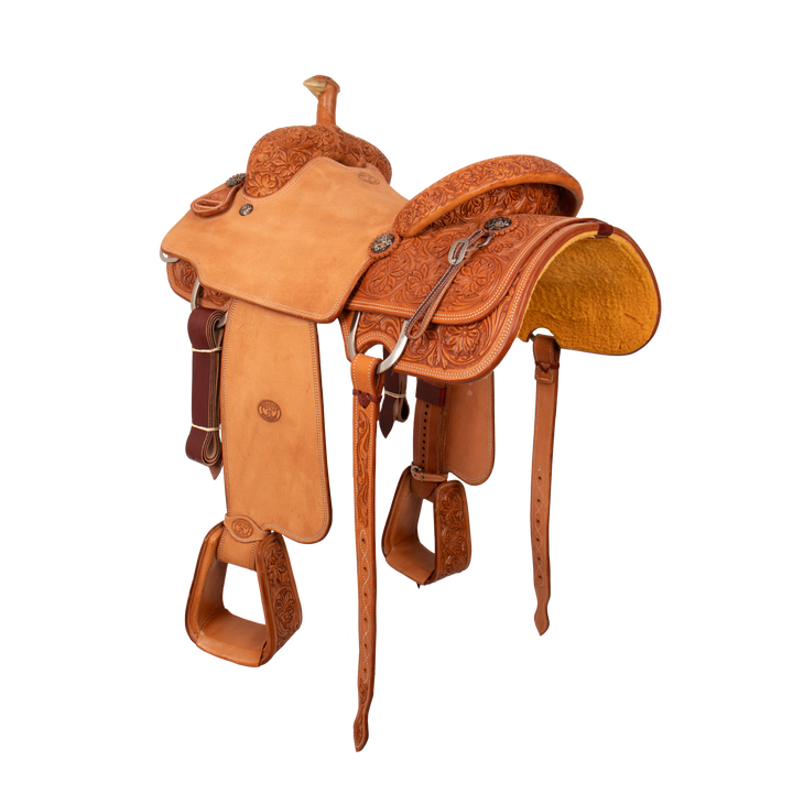 Saddle 15.5 MTM 3/4 Tooled