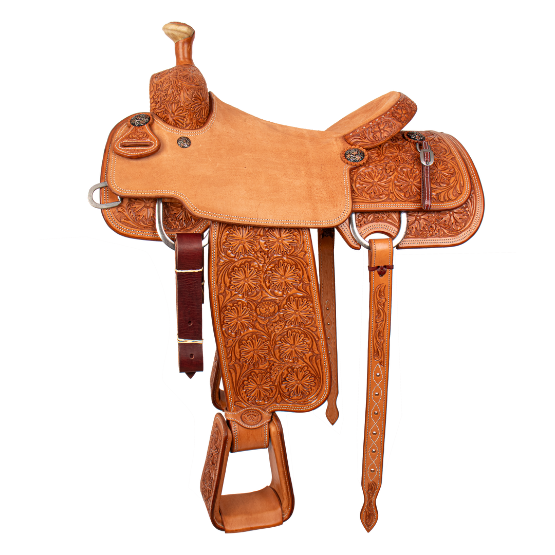 Saddle 15.5 MTM  7/8 Tooled