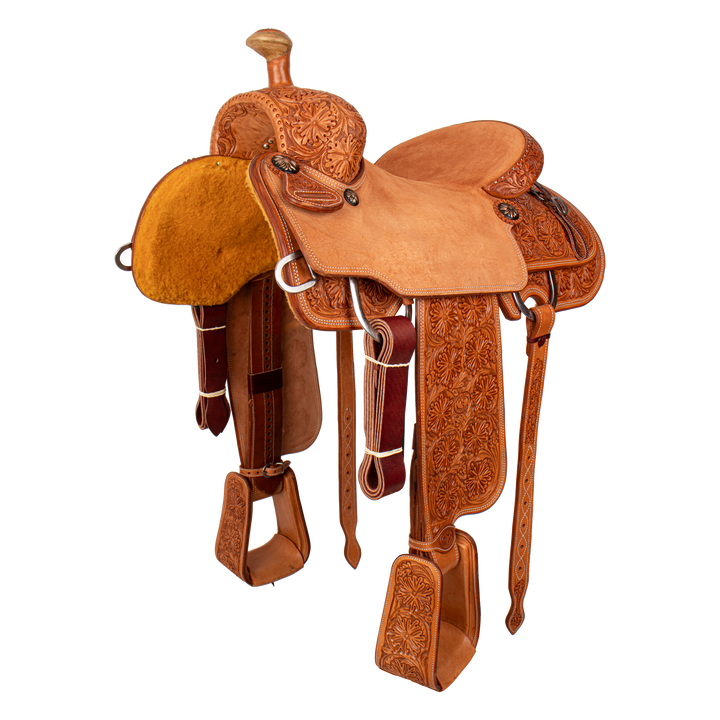 Saddle 15 OLIN YOUNG 7/8 Tooled