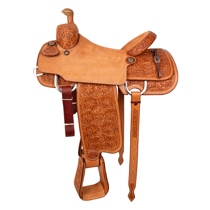 Saddle 15 OLIN YOUNG 7/8 Tooled