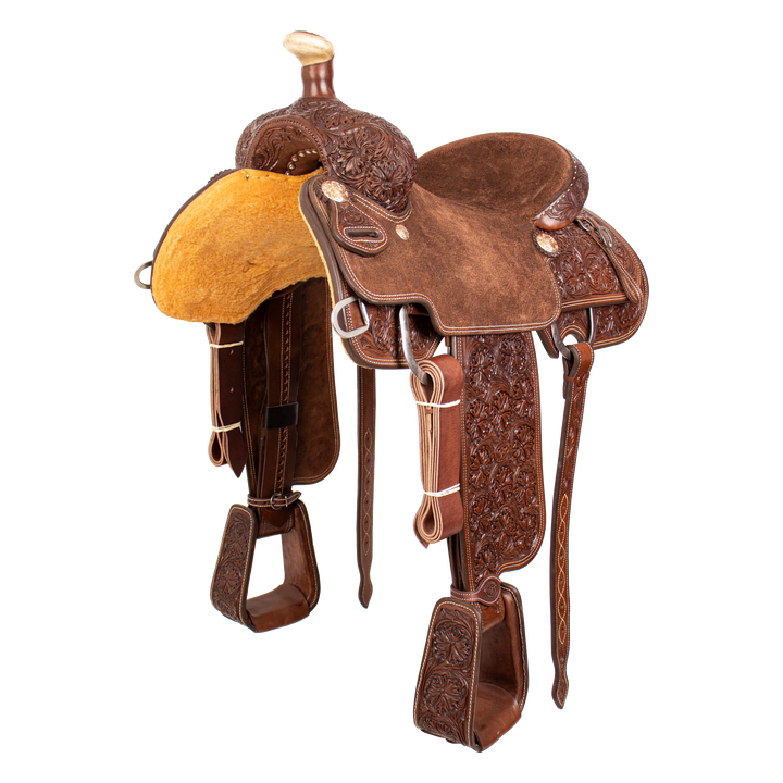 Saddle 15.5 CT 7/8 Tooled