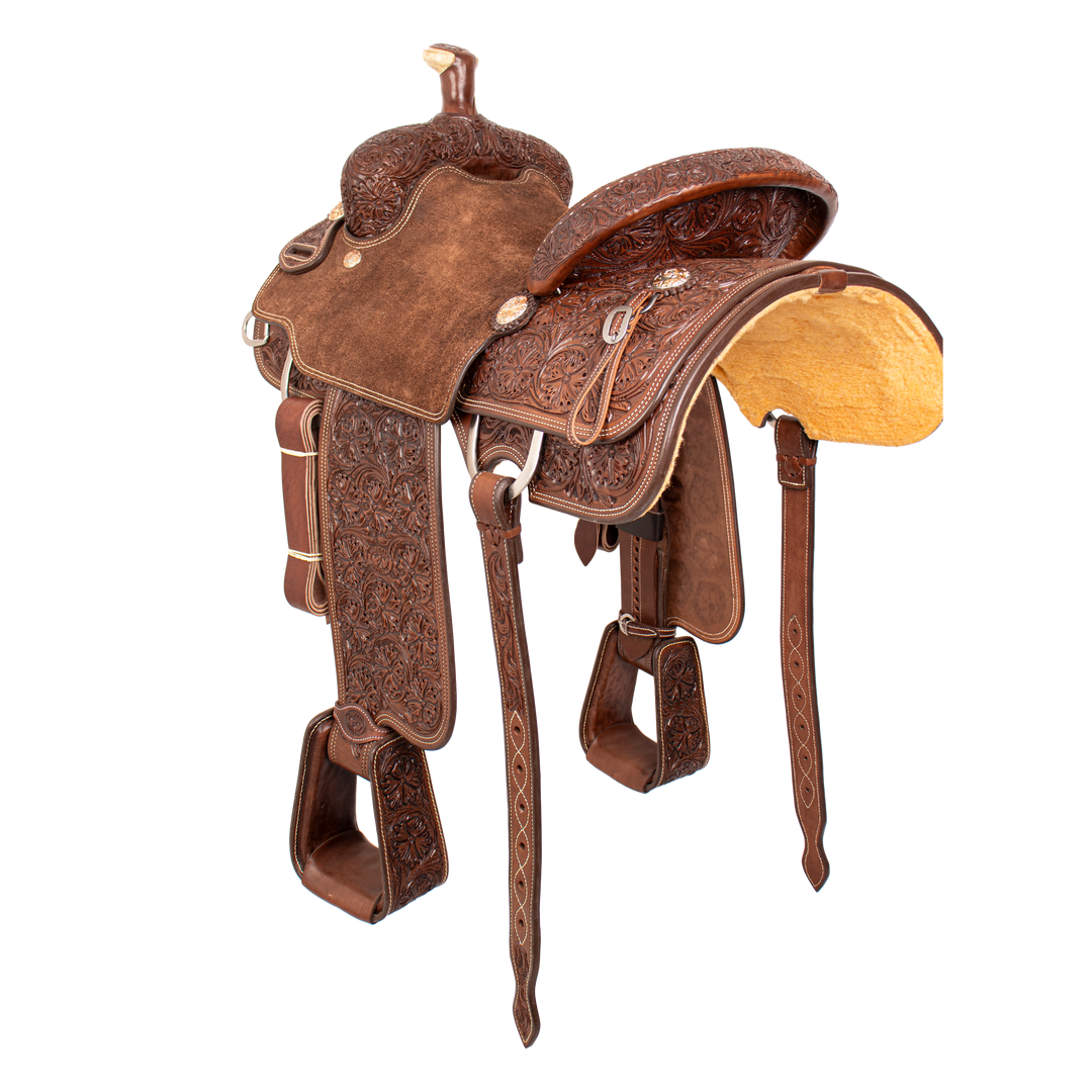 Saddle 15.5 CT 7/8 Tooled