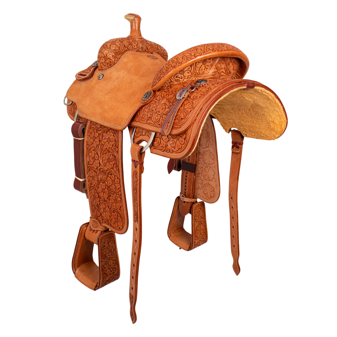 Saddle 15.5 CT 7/8 Tooled