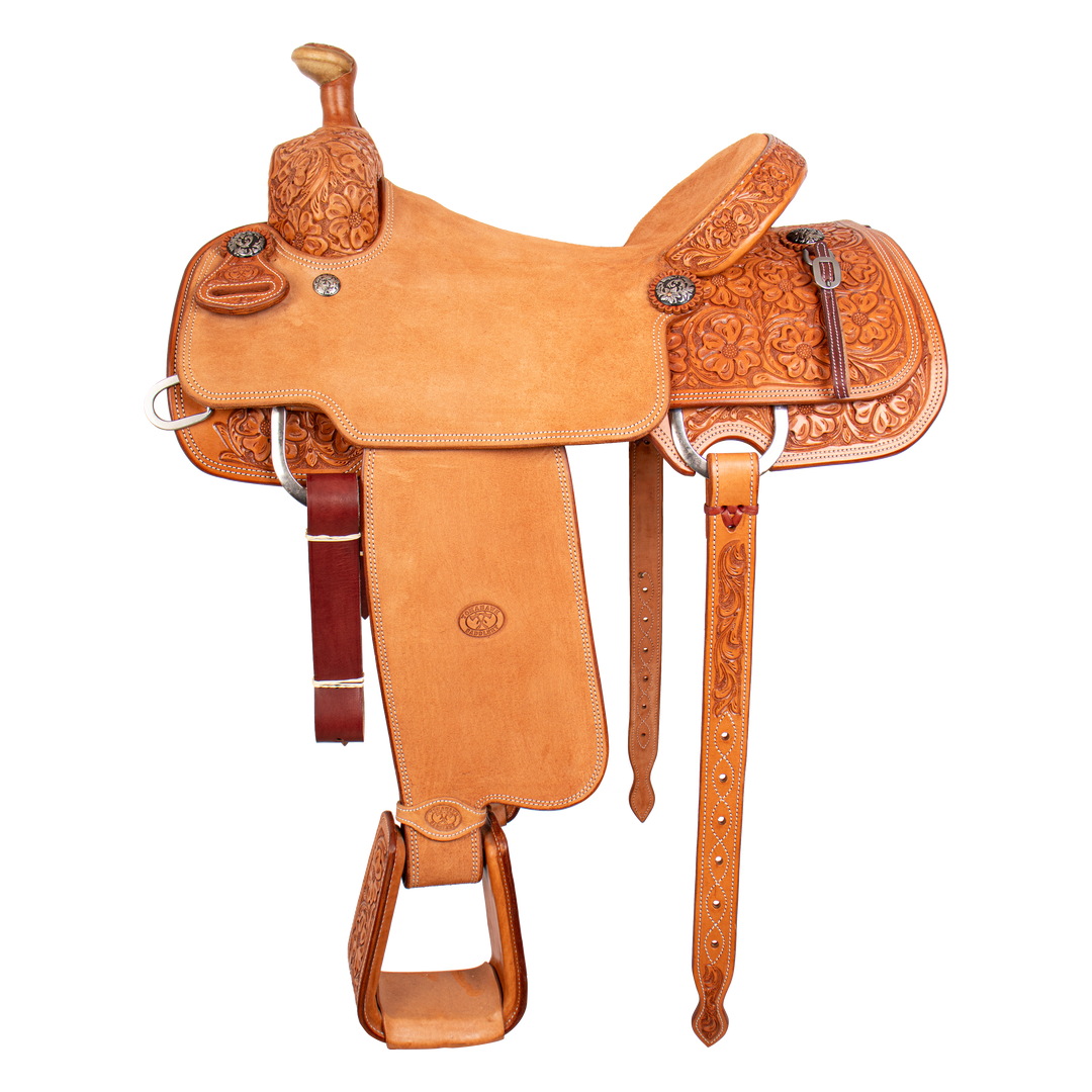 Saddle 14.5 CT 3/4 Tooled