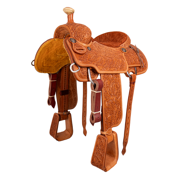 Saddle 15 OLIN YOUNG  Full Tooled