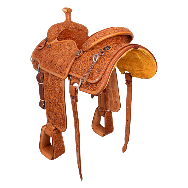 Saddle 15 OLIN YOUNG  Full Tooled