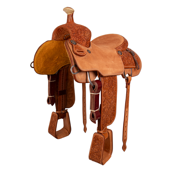 Saddle 15.5 MTM  3/4 Tooled