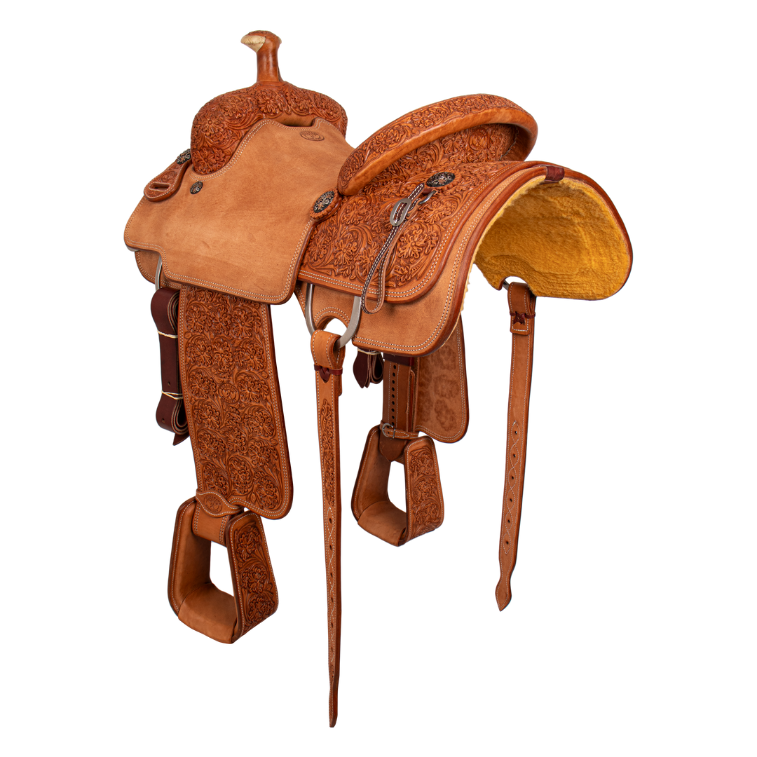 Saddle 15.5 MTM  3/4 Tooled