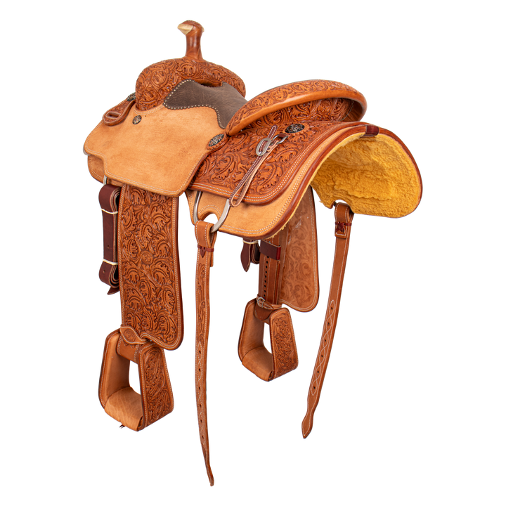 Saddle 14.5 MTM 7/8 Tooled
