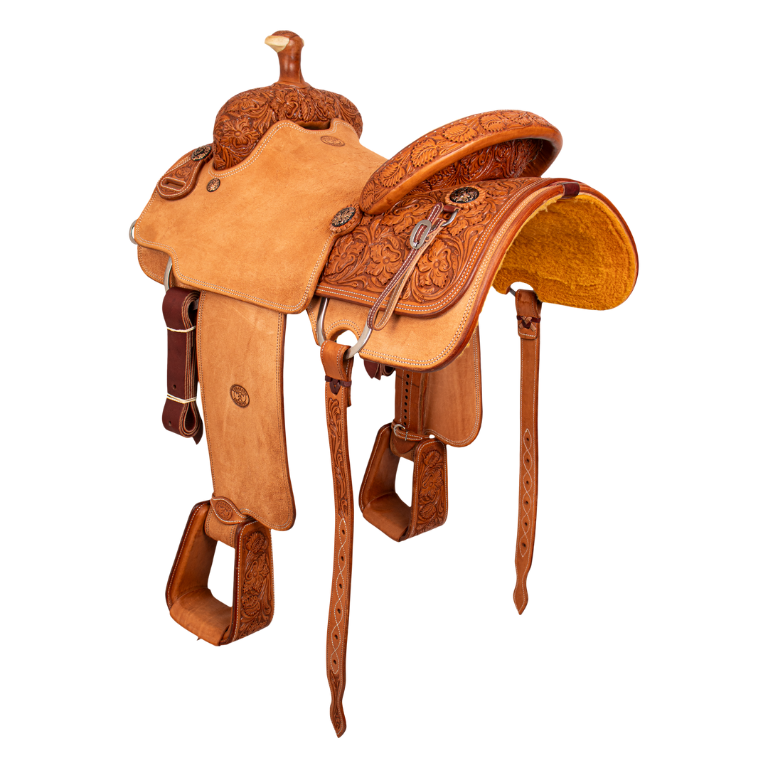 Saddle 15 OLIN YOUNG 3/4 Tooled