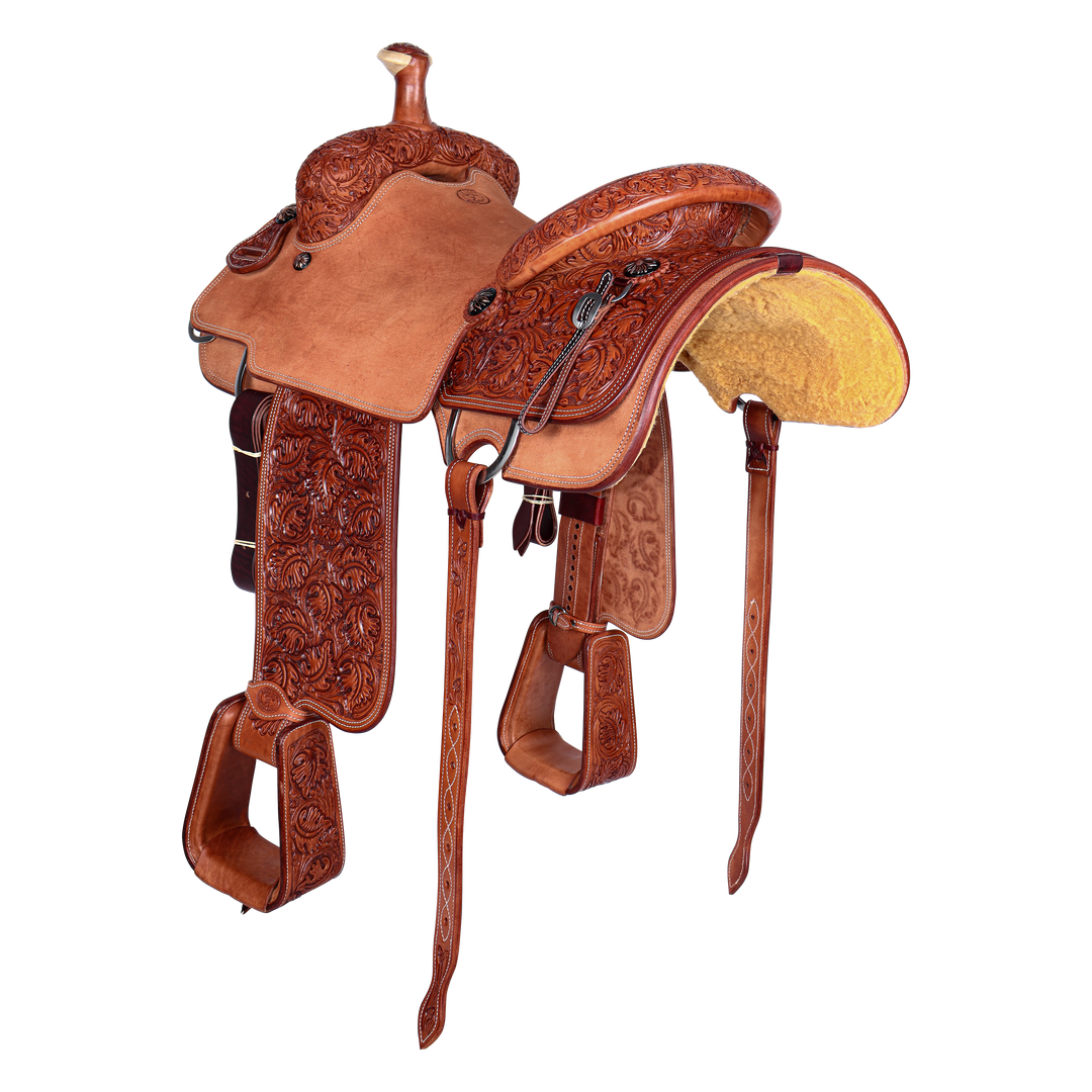 Saddle 15.5 MTM  3/4 Tooled