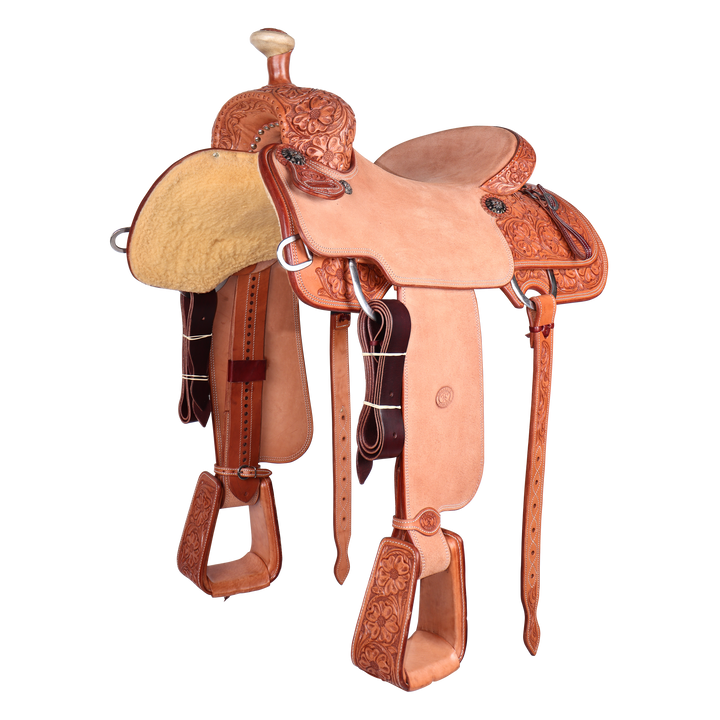 Saddle 16 OLIN YOUNG 3/4 TOOLED