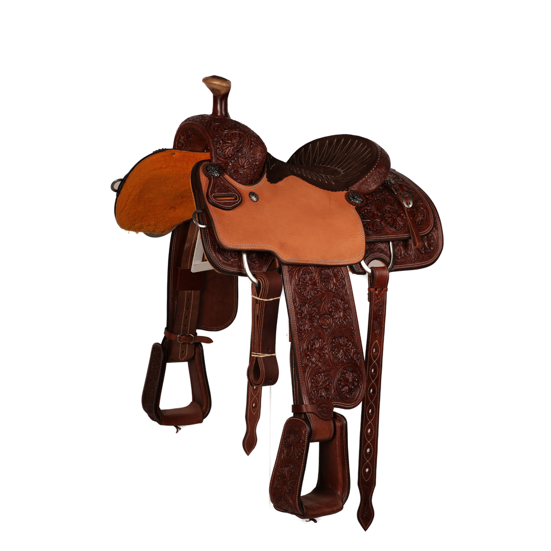 Saddle 14.5 MTM 7/8 Tooled