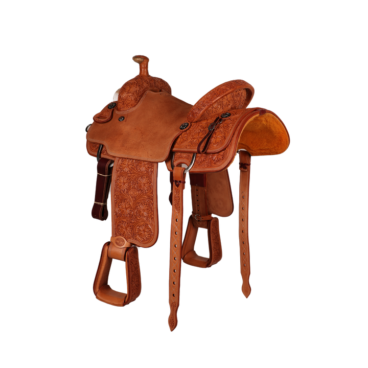Saddle 15.5 CT 7/8 Tooled