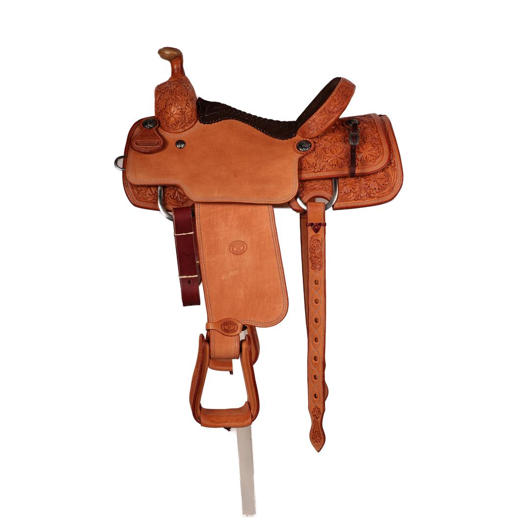 Saddle 15 CT 3/4 Tooled
