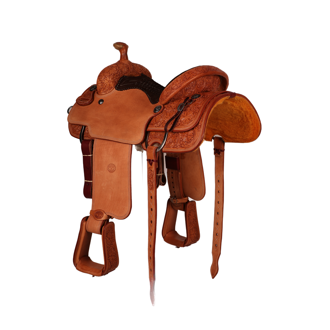 Saddle 15 CT 3/4 Tooled