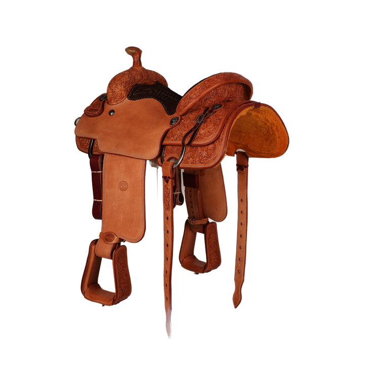 Saddle 15 CT 3/4 Tooled