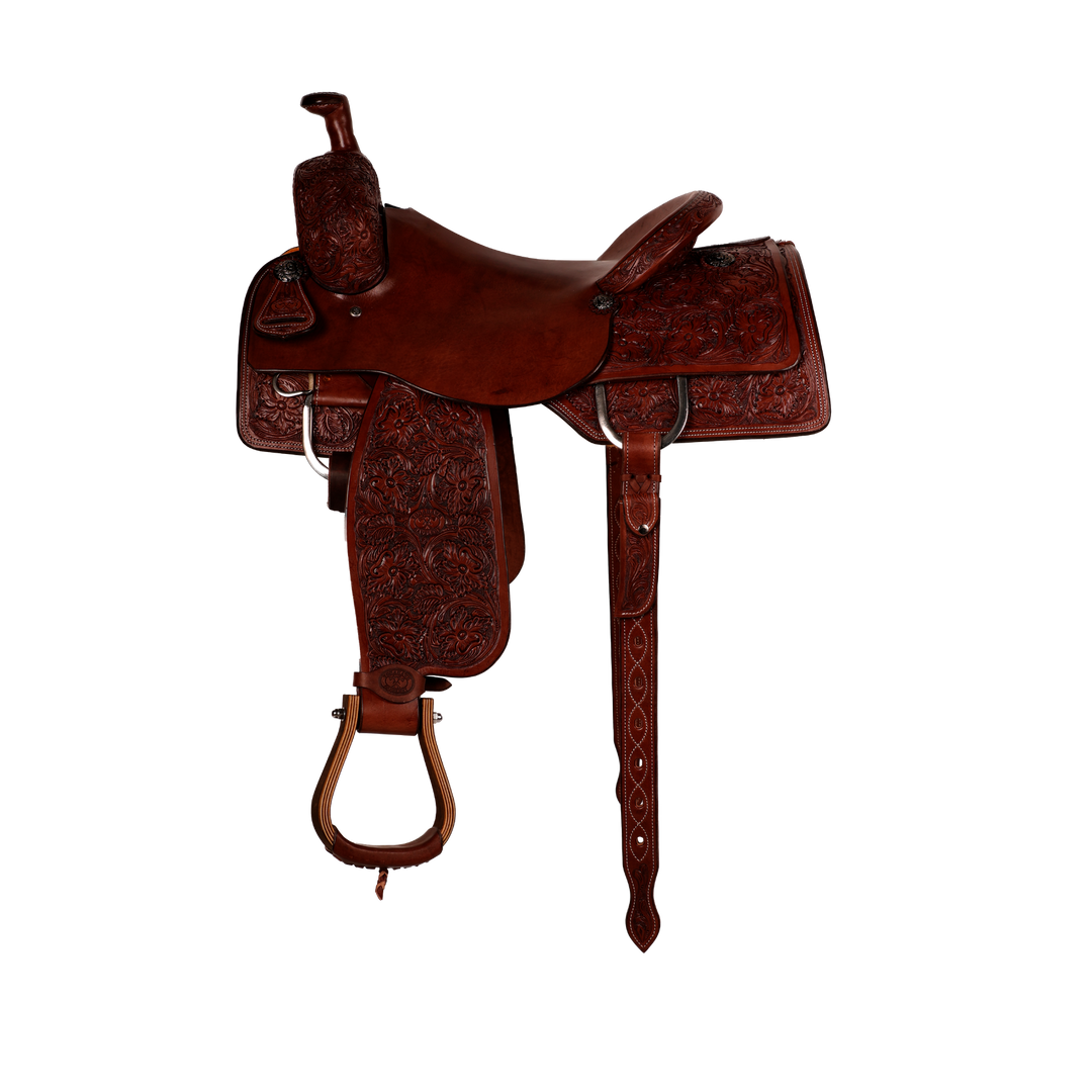 Saddle 16.5 RANCH CUTTER Full Tooled
