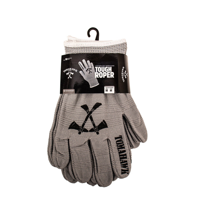 Tough Roper Grey Gloves - 10x Units Pack